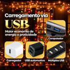 LED Smart Natalino RGB com Controle pelo Celular – Iluminação Inteligente