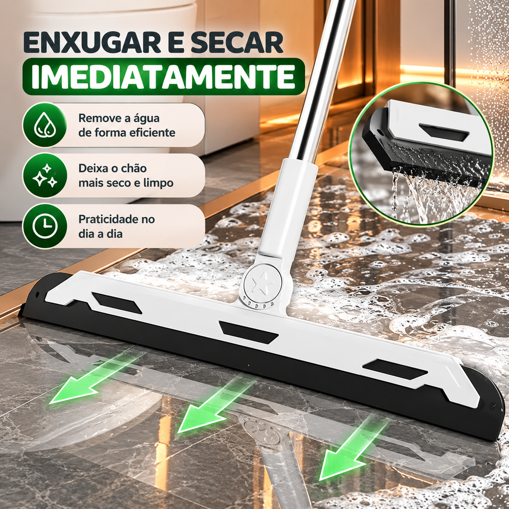 Select Mix™ — Kit de Limpeza Multifuncional com Mop, Rodo, Vassoura, Pá e Balde