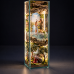 Enfeite Cruz Iluminada História de Jesus – 6 Cenas Completas