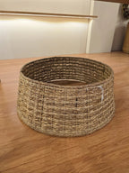 Saia Rígida para Árvore de Natal 68,5cm • Fibra Natural Bankuan – Pré-Venda 2025